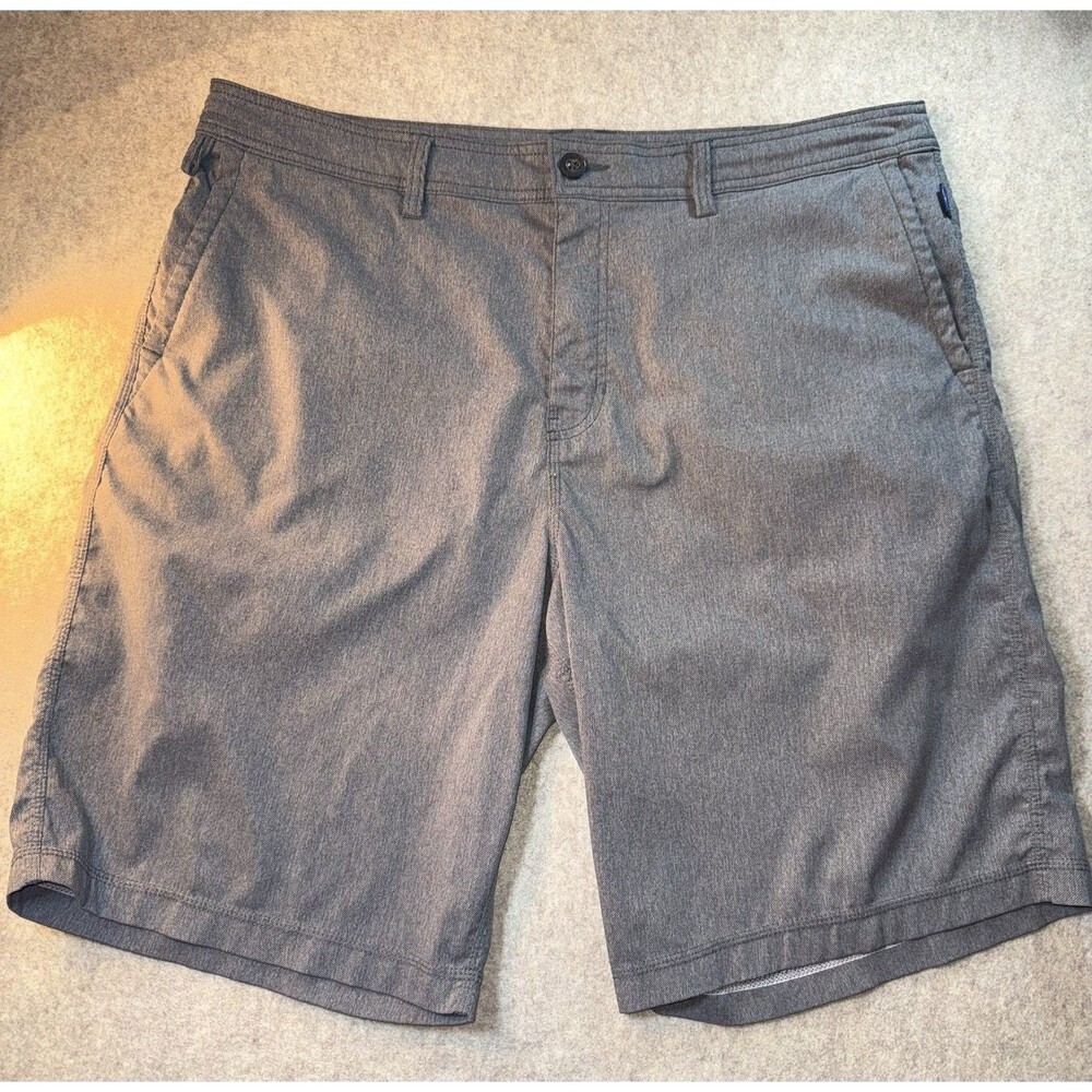 Jack O’Neill Men’s Size 38 Gray Shorts Golf Drawstring Pockets